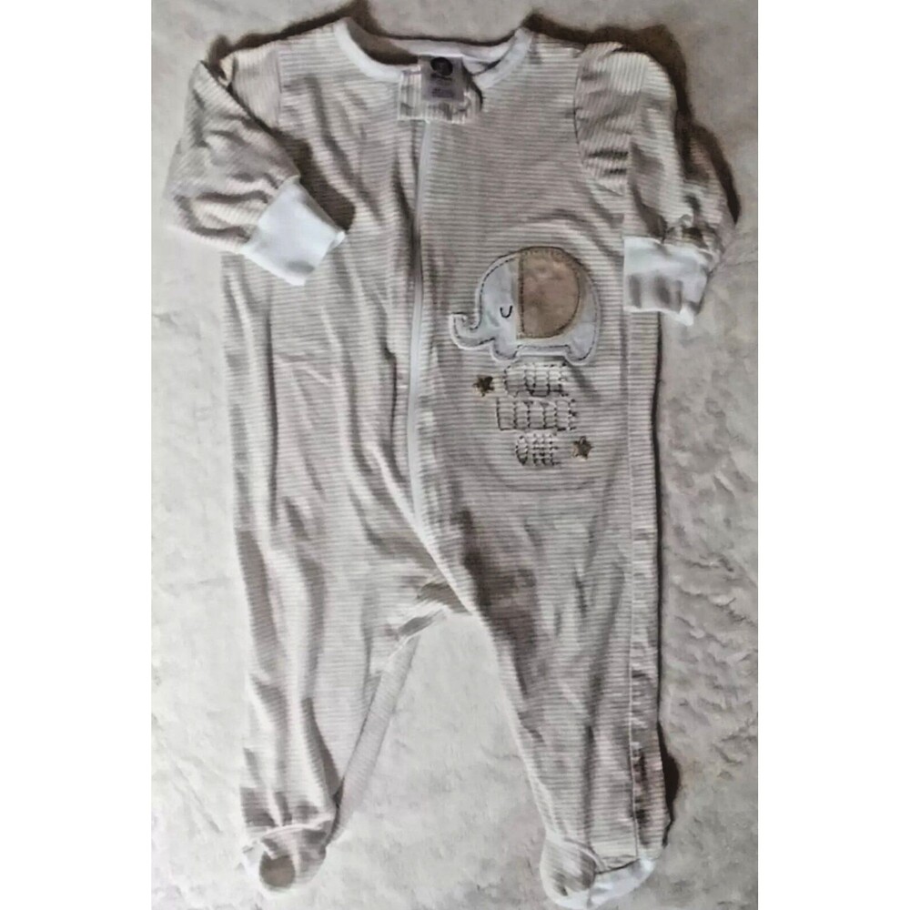 pajamas 0 to 3 month new Gerber Sleeper elephant baby  infant sleepwear